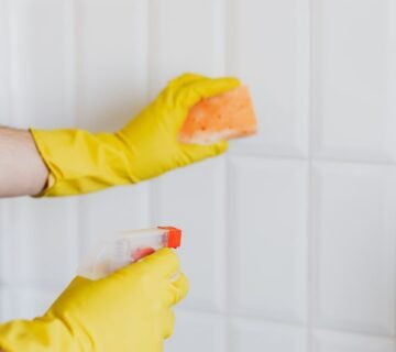 Cementsluier verwijderen met soda